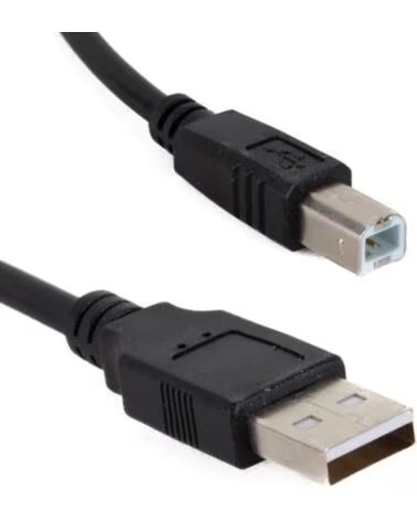 IGGUAL Cable USB-A USB-B lector codigos 1D BT WiFi