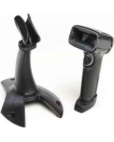 IGGUAL Lector codigo barras 2D USB con soporte