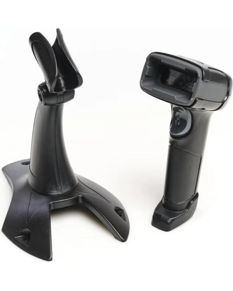 IGGUAL Lector codigo barras 2D USB con soporte