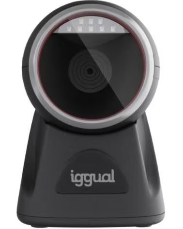 IGGUAL Lector codigo barras sobremesa 2D USB