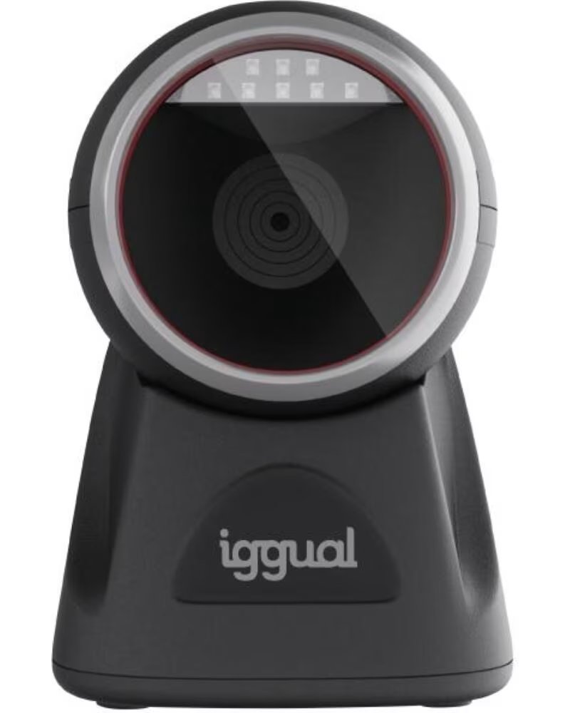 IGGUAL Lector codigo barras sobremesa 2D USB