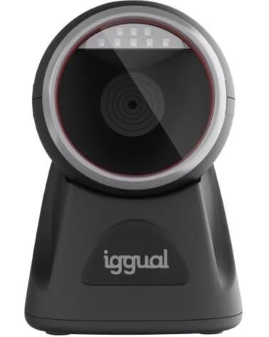 IGGUAL Lector codigo barras sobremesa 2D USB