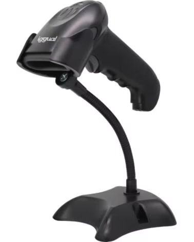 IGGUAL Lector codigo barras 2D USB gatillo soporte