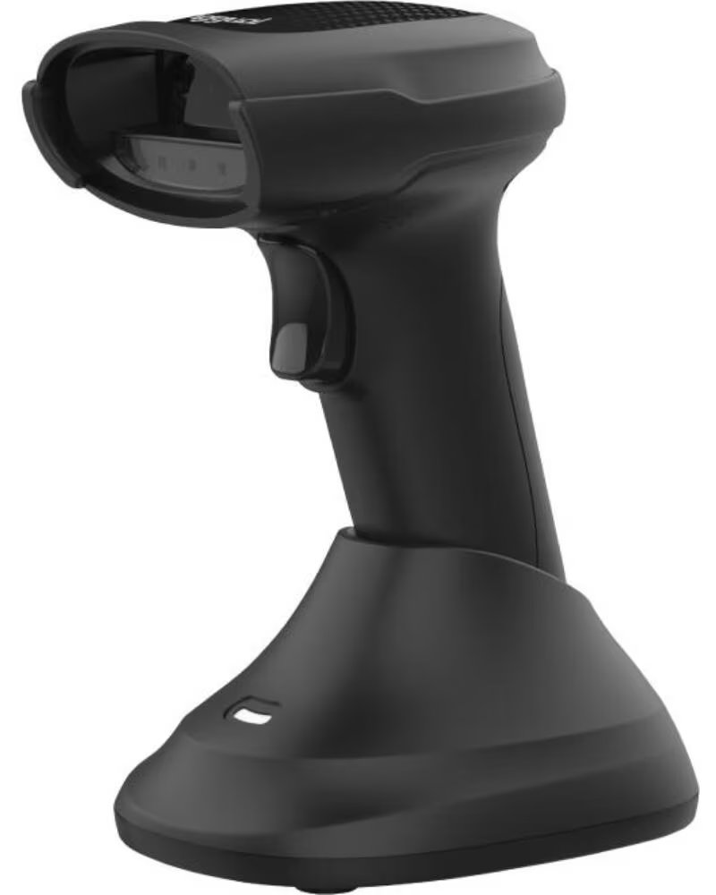 IGGUAL Lector codigo barras 2D Bluetooth 2 4G base