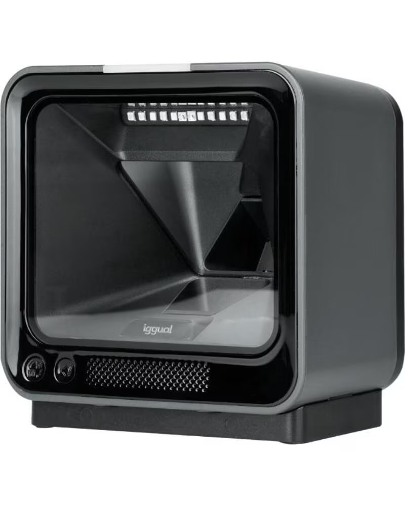 IGGUAL Lector codigo barras sobremesa 2D USB AR