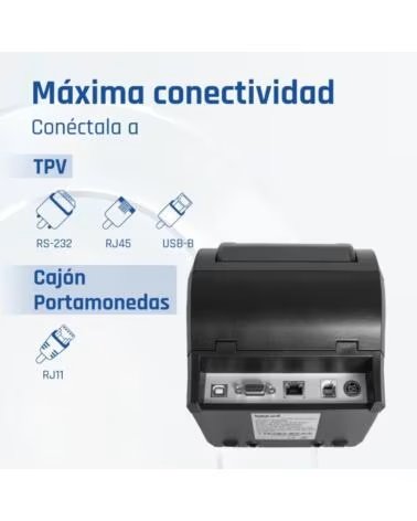 IGGUAL Impresora Termica TP8002 USBRS232Ethernet