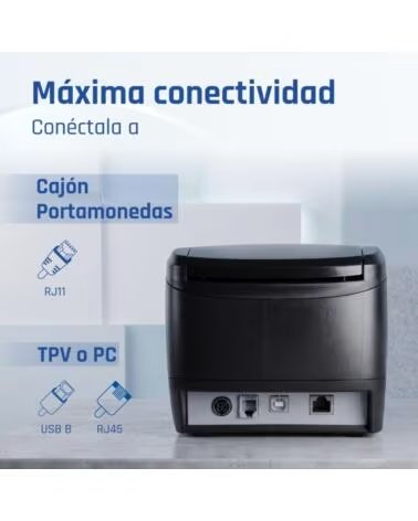 IGGUAL IMPRESORA TÉRMICA TICKETS TP7001 USBRJ45