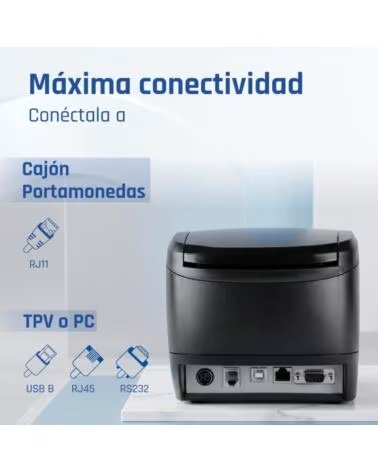 IGGUAL Impresora termica TP7001 USBRS232RJ45