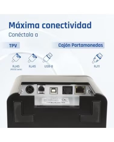 IGGUAL Impresora Termica TP9000 USBRJ45RJ45RS232