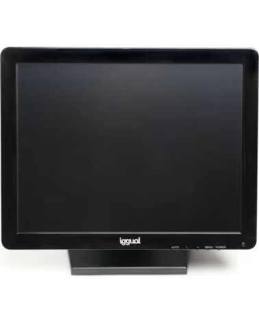 IGGUAL Monitor tactil resistivo 15 USB VGA HDMI