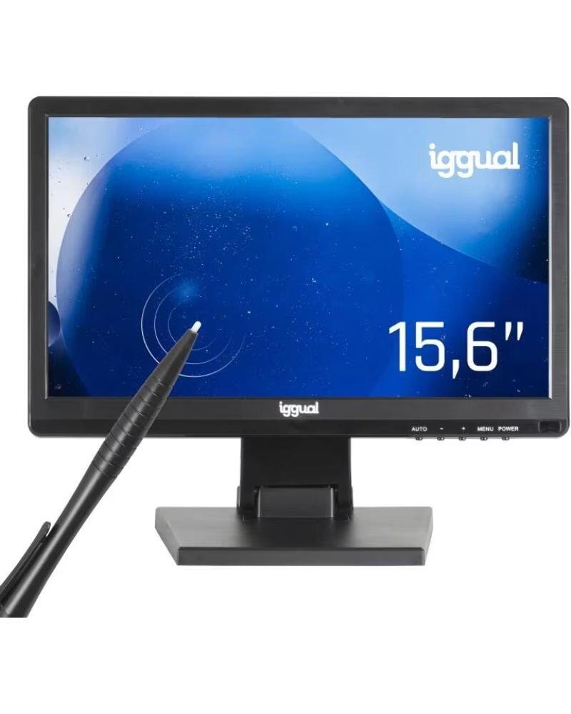 IGGUAL Monitor tactil resistivo 15 6 16 9 HD