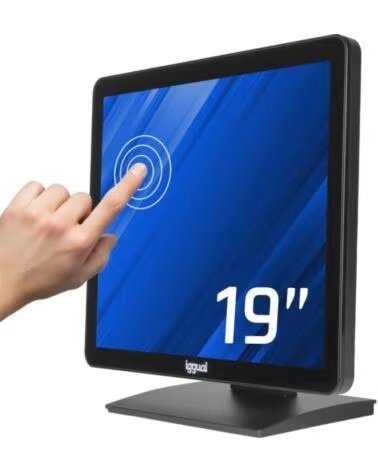 IGGUAL Monitor tactil capacitivo 19 VGA HDMI USB