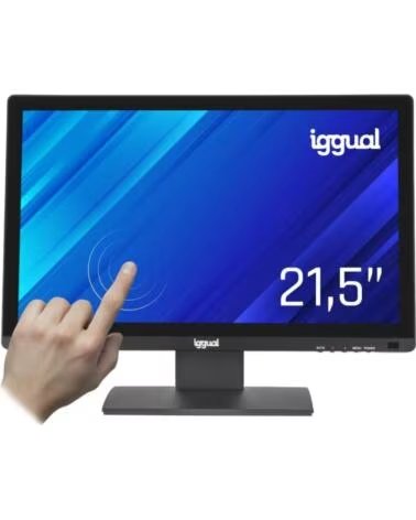 IGGUAL Monitor tactil capacitivo 21 5 16 9 FHD