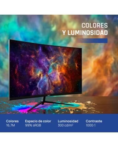 IGGUAL Monitor 27 IPS 1ms FHD 120Hz VGA HDMI Slim