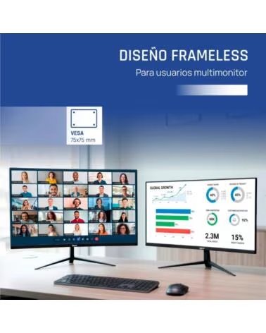 IGGUAL Monitor 21 5 IPS 1ms FHD 120Hz VGA HDMI DP