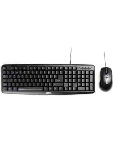 IGGUAL Kit teclado y raton COM-CK-BASIC negro