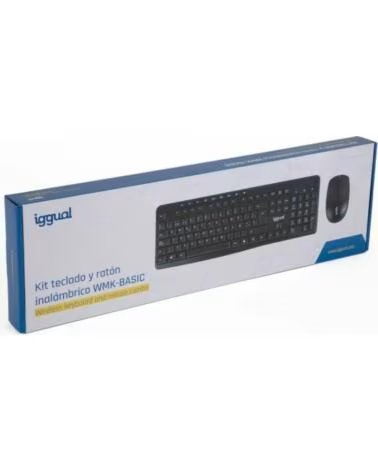 IGGUAL Kit teclado raton inalambrico WMK-BASIC