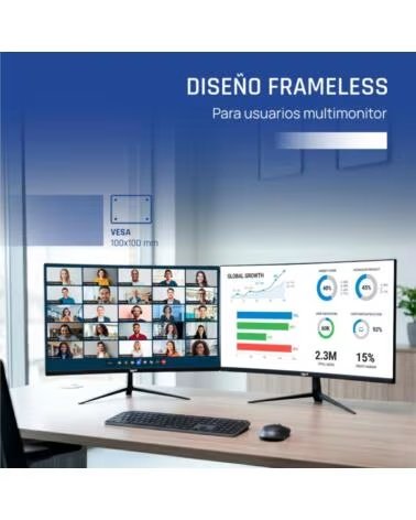 IGGUAL Monitor 27 IPS 1ms FHD 120Hz VGA HDMI MM