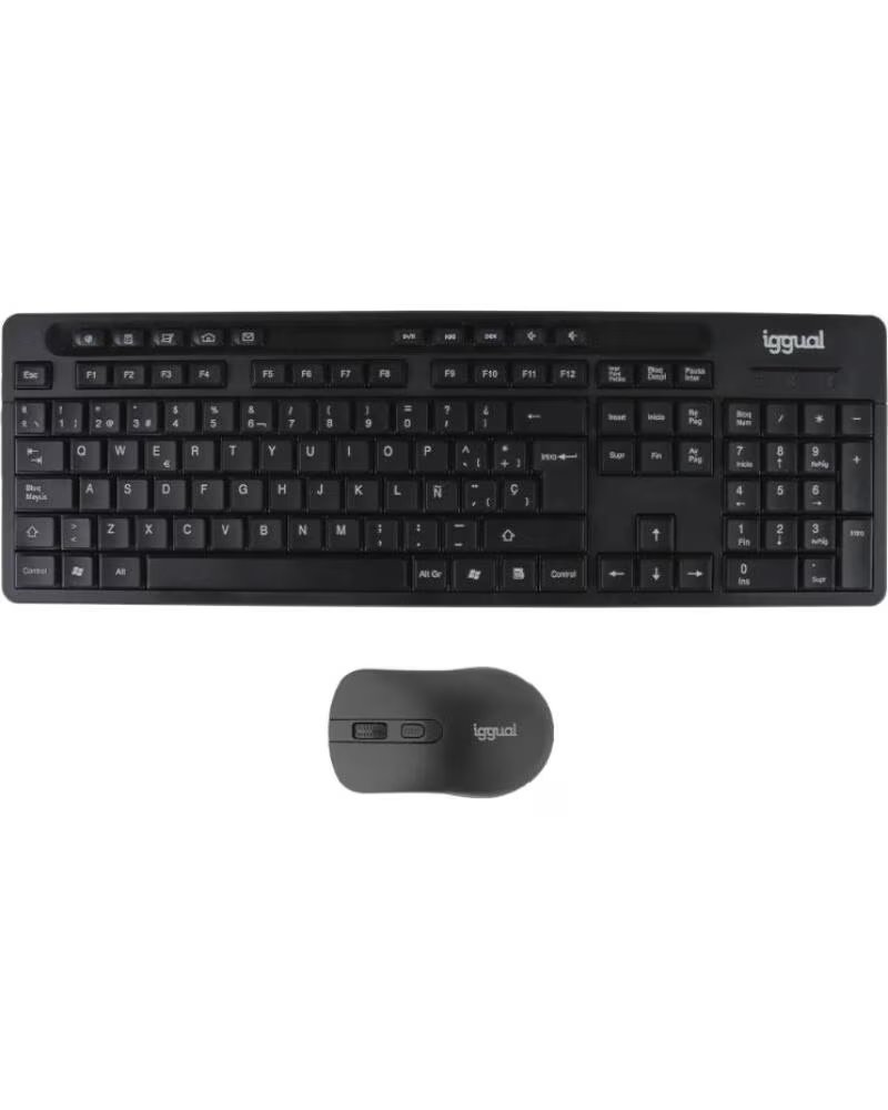 IGGUAL Kit teclado raton inalambrico WMK-BUSINESS2