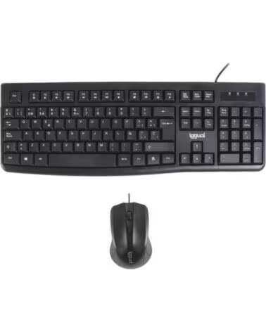IGGUAL Kit teclado y raton CMK-BUSINESS2 negro