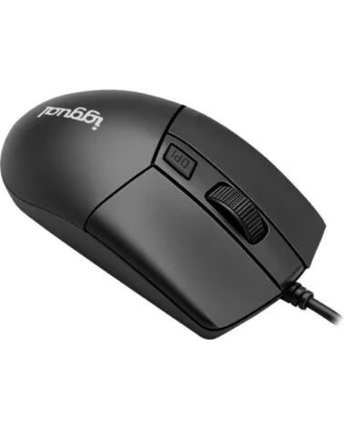 IGGUAL Raton optico COM-BUSINESS2-2400DPI negro