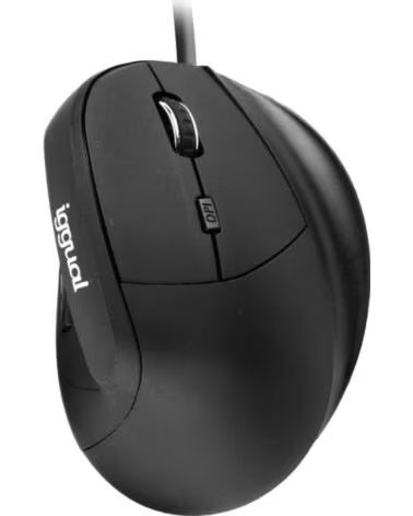 IGGUAL Raton ergonomico vertical USB ERGO-V