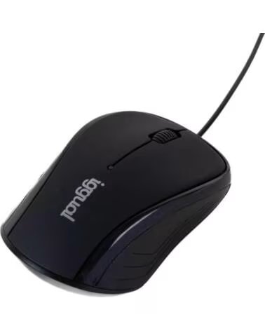 IGGUAL Raton optico XS-KIDS-1600DPI negro