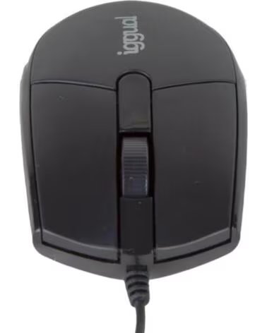 IGGUAL Raton optico COM-BASIC3-800DPI negro