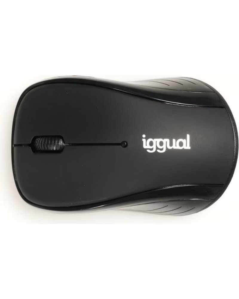 IGGUAL Raton inalambrico WOM-BASIC-1600DPI negro
