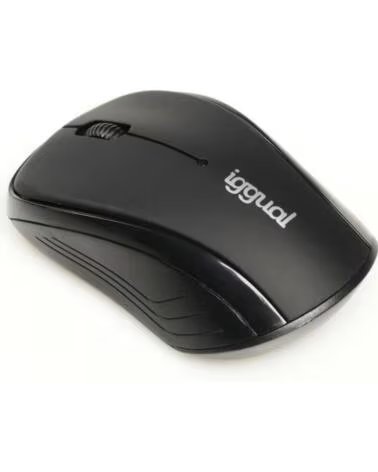 IGGUAL Raton inalambrico WOM-BASIC-1600DPI negro