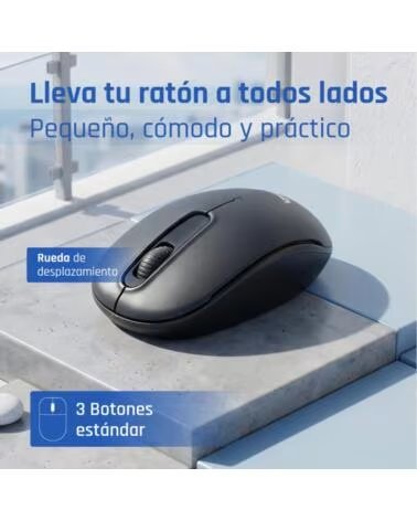 IGGUAL Raton inalambrico WOM-STANDARD-3D 1000DPI