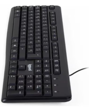 IGGUAL Teclado estandar CK-BASIC2-105T negro