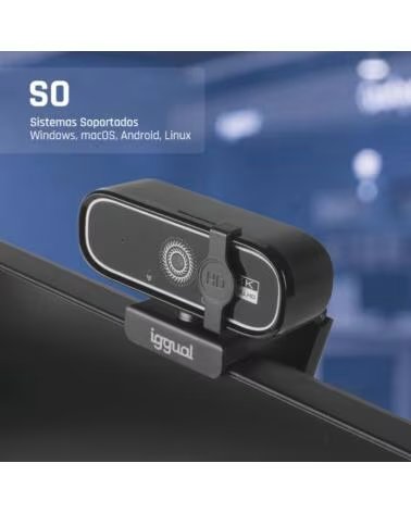 IGGUAL Webcam USB 4K UHD WC3840 Business Pro View