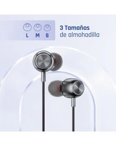 IGGUAL Auriculares con micro intrauditivos Jack3 5