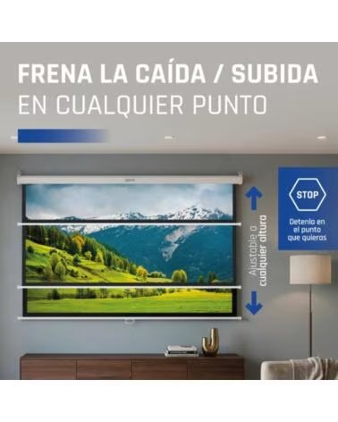 IGGUAL Pantalla manual 1 1 112 200x200 cm