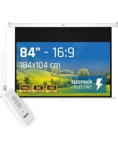 IGGUAL Pantalla electrica 16 9 84 184x104 cm