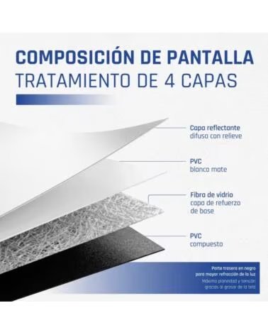 IGGUAL Pantalla electrica 16 9 110 243x137 cm