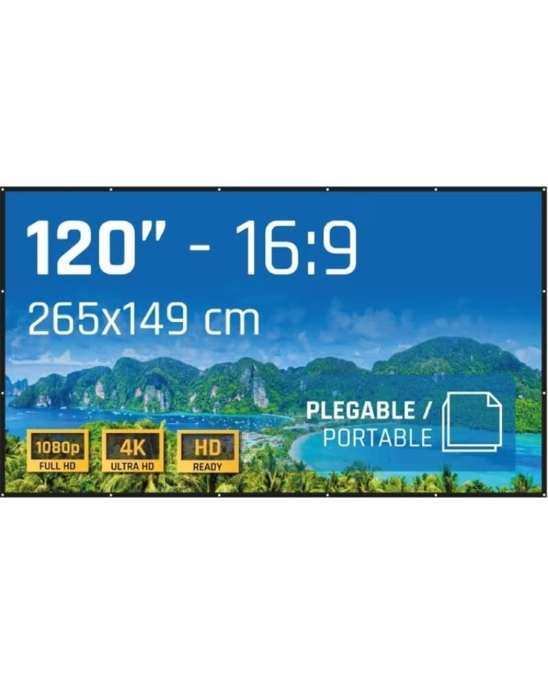 IGGUAL Pantalla plegable ECO-COST 120 16 9