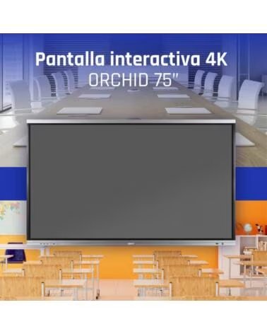 IGGUAL Pantalla interactiva 4K ORCHID 75