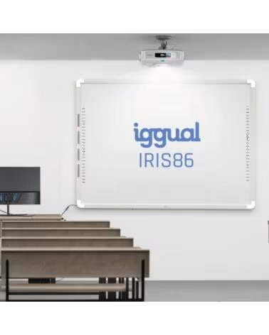 IGGUAL Pizarra interactiva IRIS 86 4 3 Infrarroj