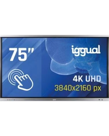 IGGUAL Pantalla interactiva 4K ORCHID 75