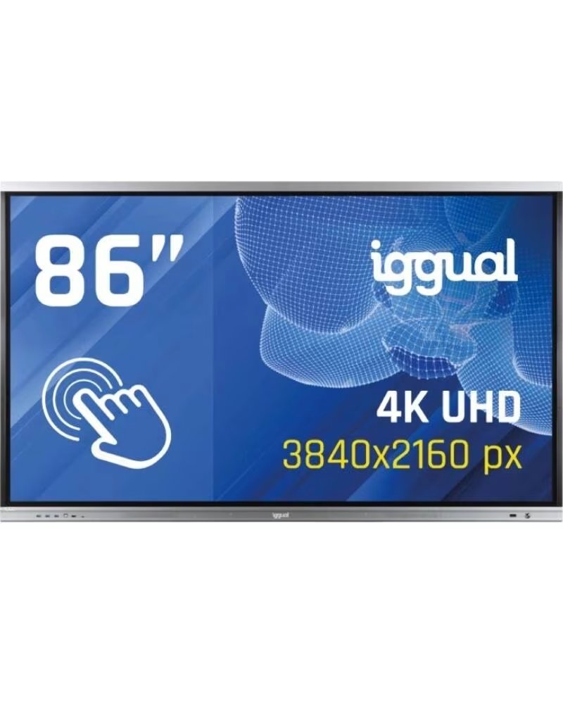 IGGUAL Pantalla interactiva 4K ORCHID 86