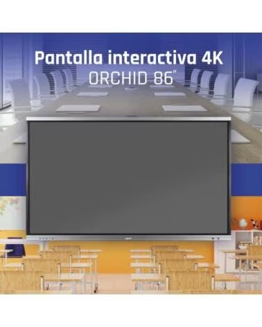 IGGUAL Pantalla interactiva 4K ORCHID 86