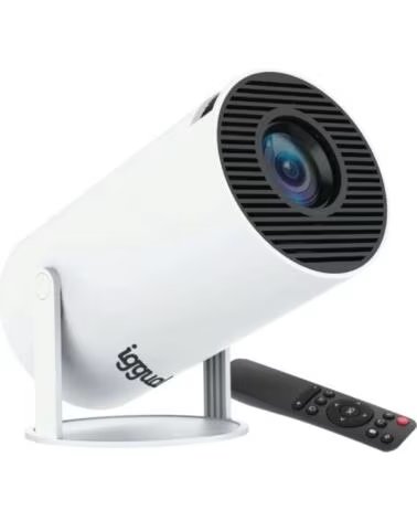 IGGUAL Mini proyector MP720p HDMI WiFi BT Android