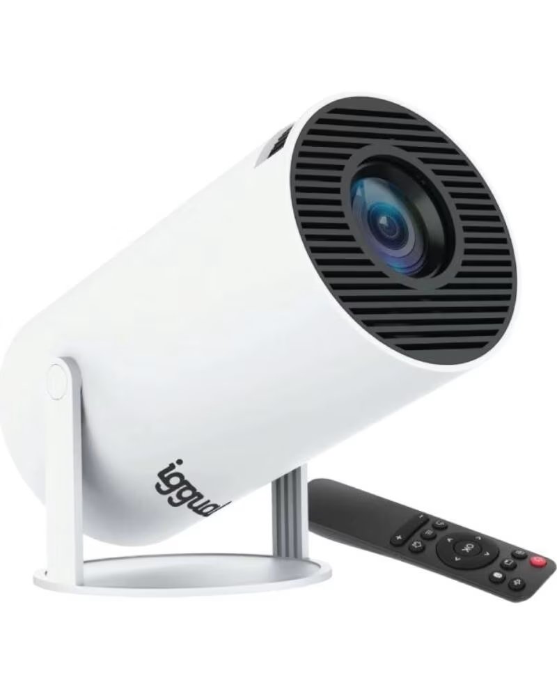 IGGUAL Mini proyector MP720p HDMI WiFi BT Android