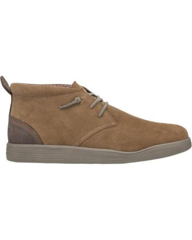 Man shoes HEY DUDE JO SUEDE - CARAPIJO JO SUEDE COGNAC