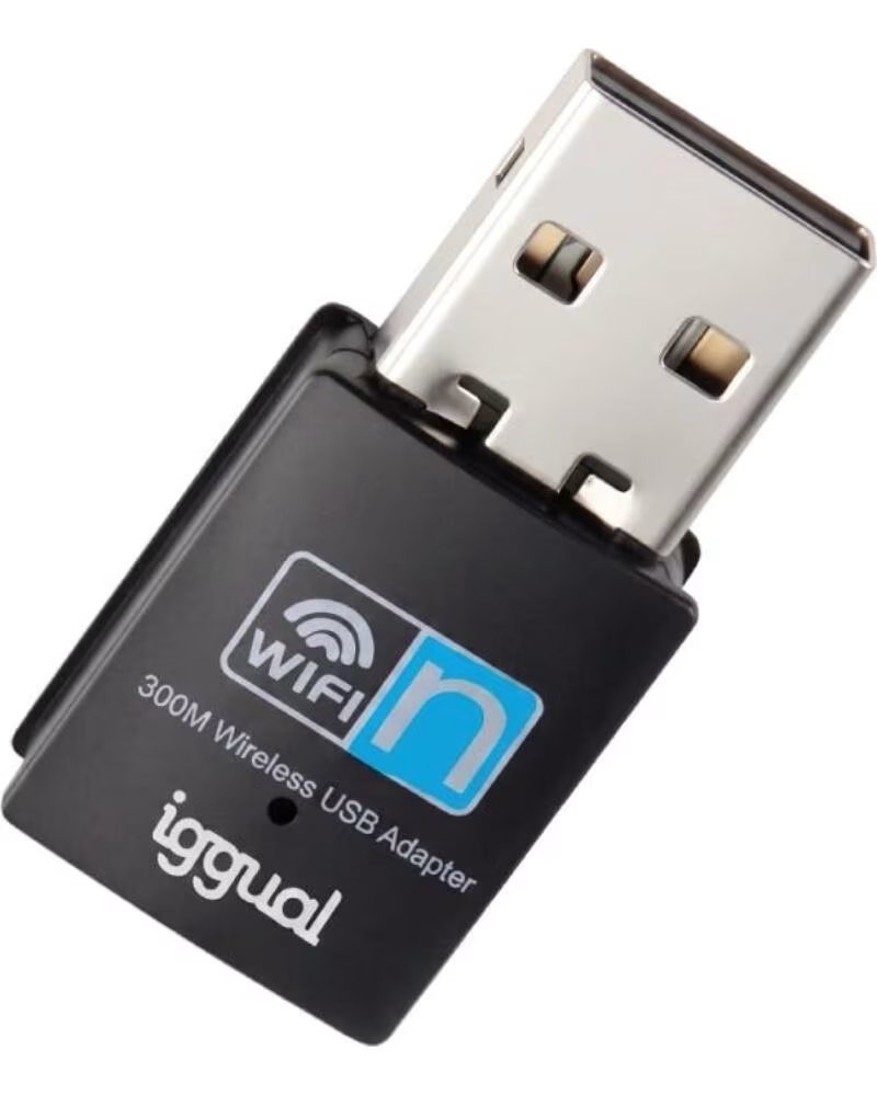 IGGUAL Adaptador USB Wifi 300 Mbps mono 2 4GHz
