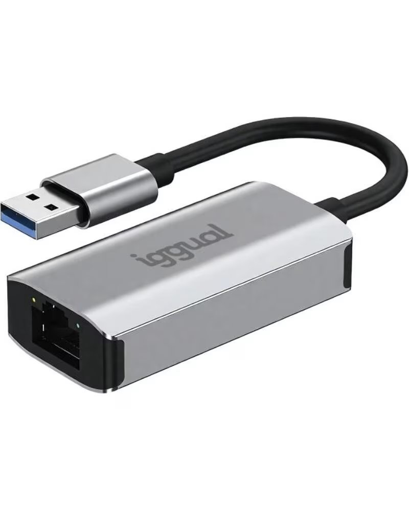 IGGUAL Adaptador USB-A 3 0 a RJ45 Gigabit