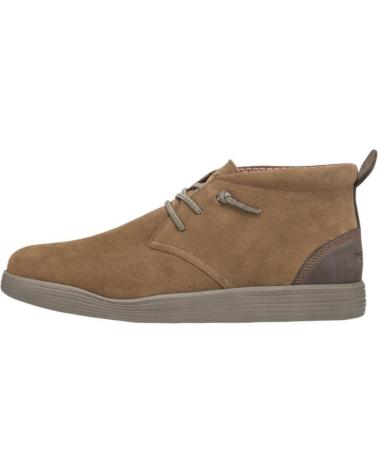 Man shoes HEY DUDE JO SUEDE - CARAPIJO JO SUEDE COGNAC