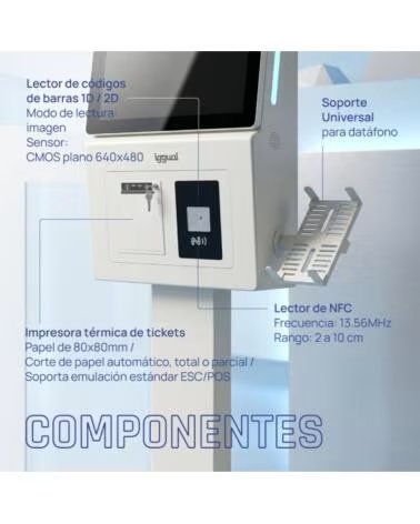 IGGUAL Kiosco interactivo FHD ORCHID 27 Android